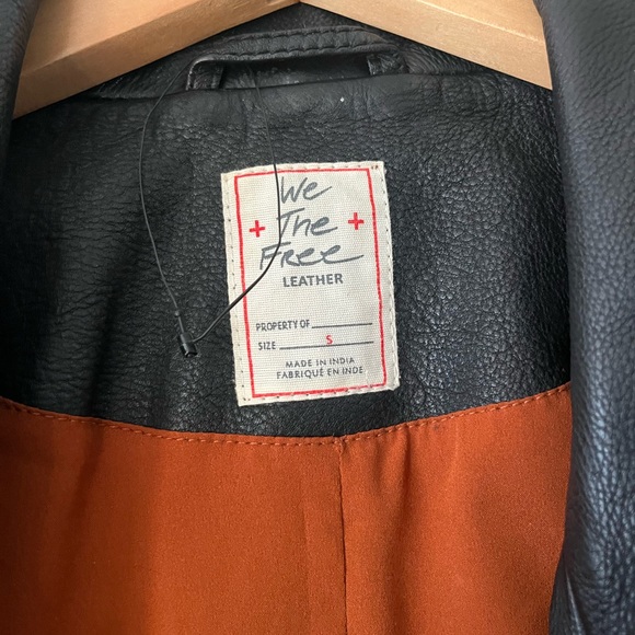 We The Free genuine leather jacket - Picture 4 of 5